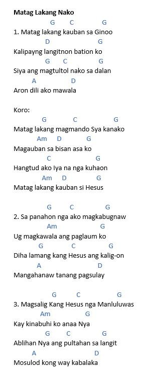 Matag Lakang Kauban Si Hesus