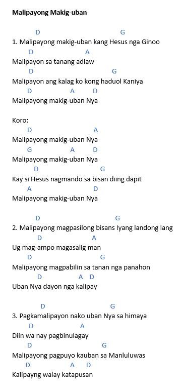 Malipayong Makig-Uban N'ya