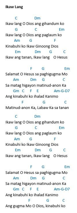Ikaw Lang O Dios